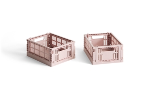 HAY - COLOUR CRATE MINI 2PK - BLUSH